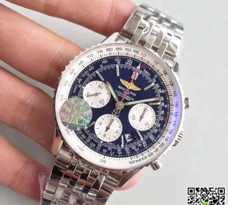 Breitling Navitimer 01 AB012012.BB01.447A JF Factory 1:1 Best Edition Replica Watch Swiss ETA7750